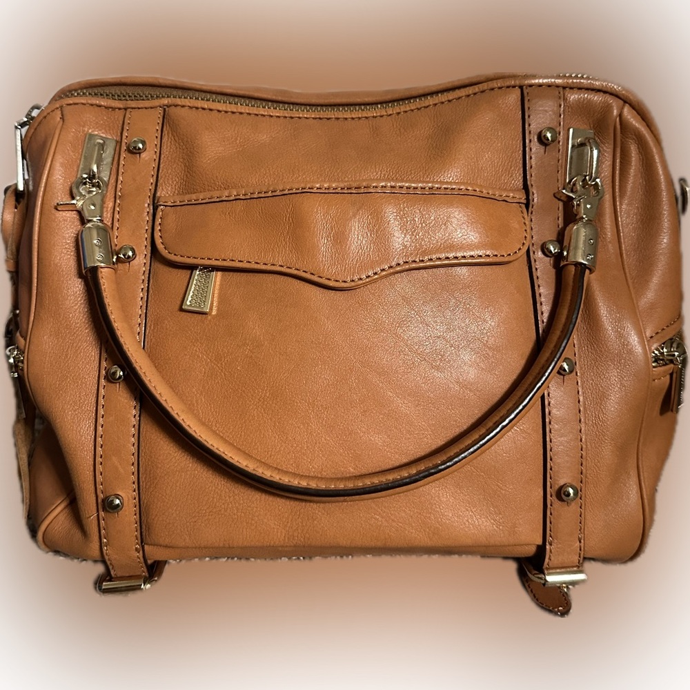 Rebecca Minkoff Brown Leather Shoulder Bag